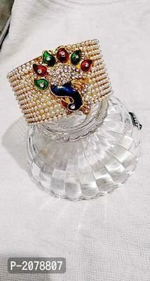 FSS Peacok Bracelet With Beads Stone