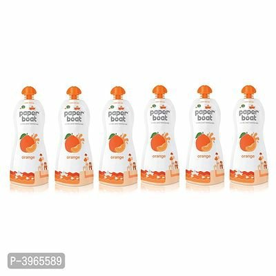 FSS Paper Boat Orange  Juice 150 ML Pack Of 6