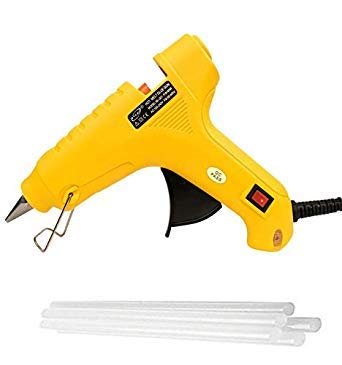 RPI Advance Hot Melt Glue Gun 40W with ON-OFF Switch High Flow with 10 Glue Stick Free
