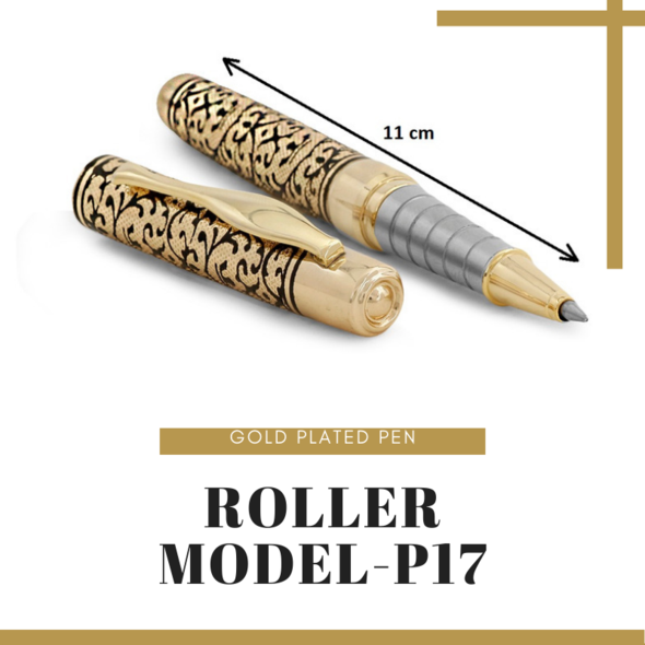 EHP Hayman Mini 24 Ct Gold Plated Roller Ball Pen (P-17)