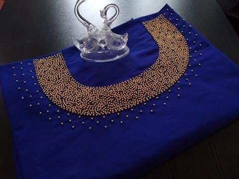 ELD Kurti material 2.5 mtr,Violet color