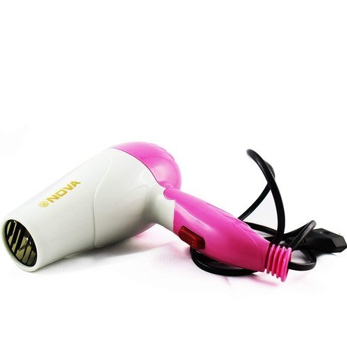 23 W Foldable Hair Dryer For Womens---NOVA_HAIR_DRAYER, for Personal